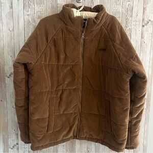 Vans Brown Puffer Jacket